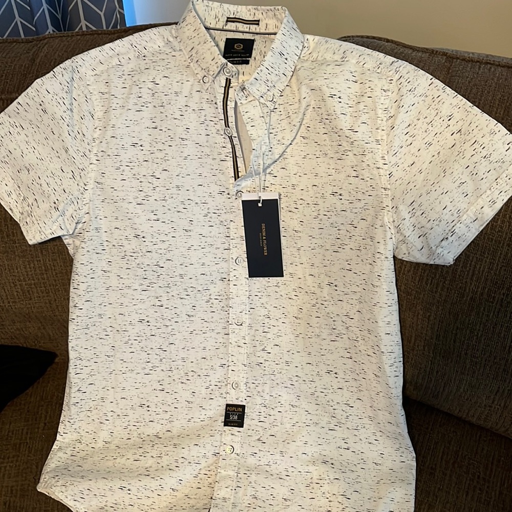 Denim & Flower short-sleeved button down